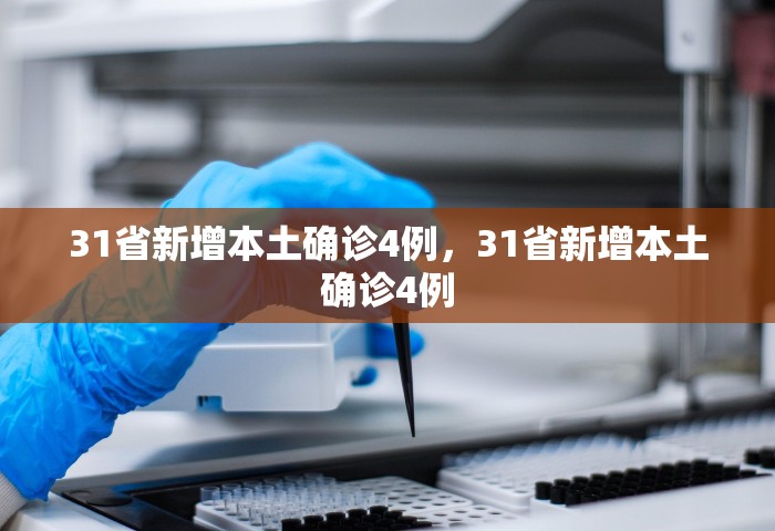 31省新增本土确诊4例，31省新增本土确诊4例