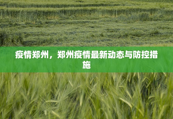 疫情郑州	，郑州疫情最新动态与防控措施