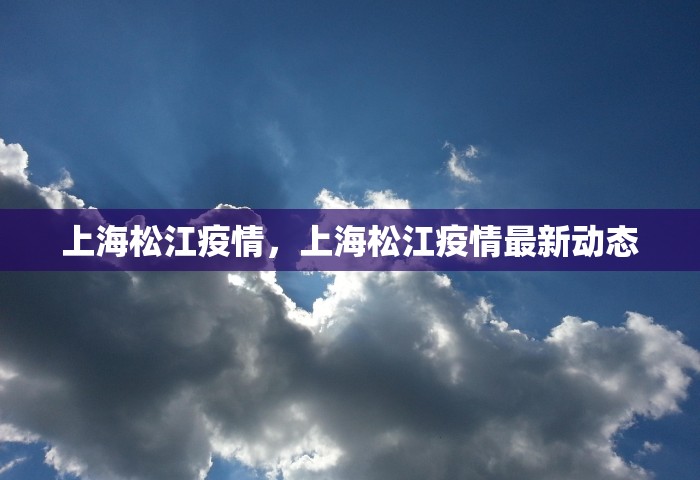 上海松江疫情，上海松江疫情最新动态